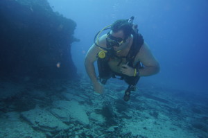 People underwater 