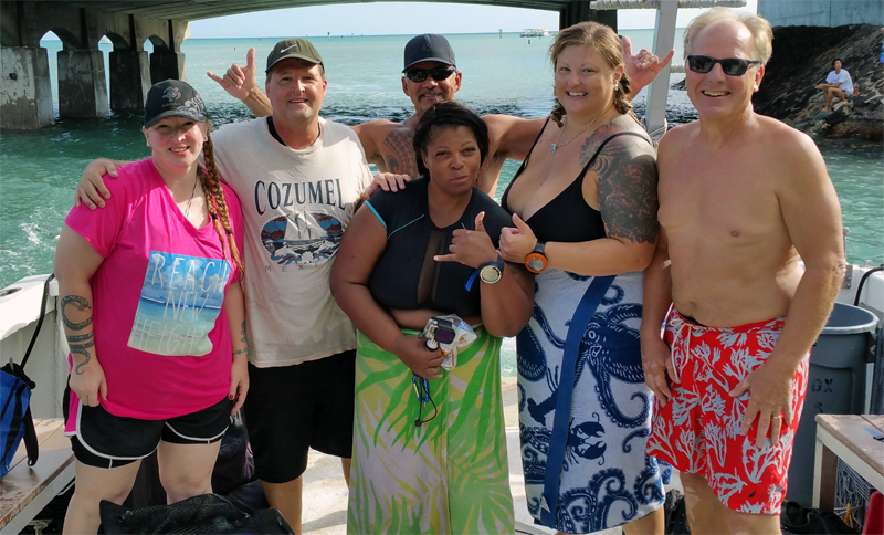 Eclipse Day Diving 8/21/17